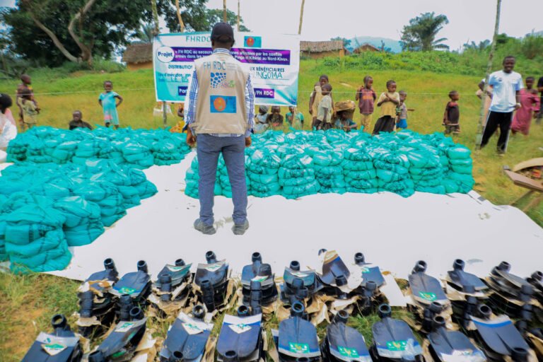 FH RDC, ABCom et WEC-CONGO : Distribution de Semences et Outils Agricoles pour les Ménages de Pinga et Kibirizi